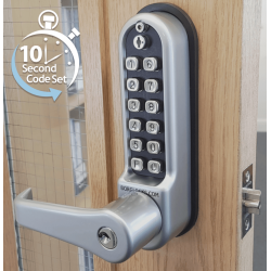 PLATTE STUURHENDELGREPEN, TOETSENBORDEN X2 (RUG AAN RUG), 60 MM VERGRENDELING