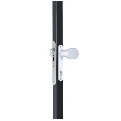 3006PAD-SILV - KRUKPAAR MET AFGERONDE HOEKEN IN GEANODISEERD ALUMINIUM MET VASTE EN/OF ROTERENDE WERKING - ONGELAKT ALUMINIUM 3006PAD-SILV - KRUKPAAR MET AFGERONDE HOEKEN IN GEANODISEERD ALUMINIUM MET VASTE EN/OF ROTERENDE WERKING - ONGELAKT ALUMINIUM