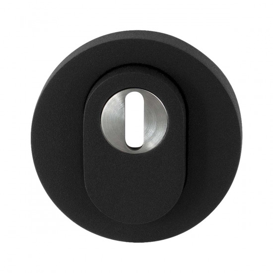 GPF9392.61 VEILIGHEIDSBUITENROZET ZWART ROND 54 MM SKG*** MET KERNTREK GPF9392.61 VEILIGHEIDSBUITENROZET ZWART ROND 54 MM SKG*** MET KERNTREK