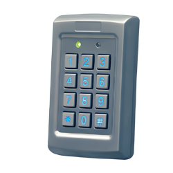 Anti vandalisme codeklavier met backlite verlichte toetsen Anti vandalisme codeklavier met backlite verlichte toetsen