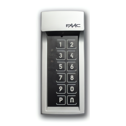 12204770080 - FAAC Codepaneel draadloos RFWK