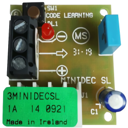 785505 - Ontvanger 433 Mhz Minidec SL Faac Decodeerkaart 785505 - Ontvanger 433 Mhz Minidec SL Faac Decodeerkaart