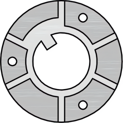 VERLOOPSTUK 25.4/40 MM. VERLOOPSTUK 25.4/40 MM.