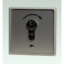 Key2 Sleutelschakelaar inbouw FAAC met identieke cilinder Key2 Sleutelschakelaar inbouw FAAC met identieke cilinder