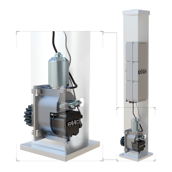 FAAC C4000I 24V Integreerbare schuifhekmotor