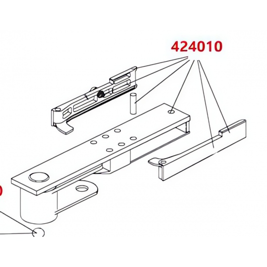 ONTGRENDELINGSARM 110° VR 770N