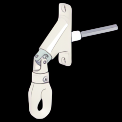 TM2 MEC - EYELET PIVOT 90° TM2 MEC - EYELET PIVOT 90°