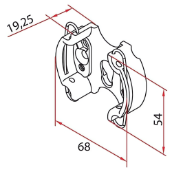 TM2 SUP45 - REINF. CLIP SUP TM2 SUP45 - REINF. CLIP SUP